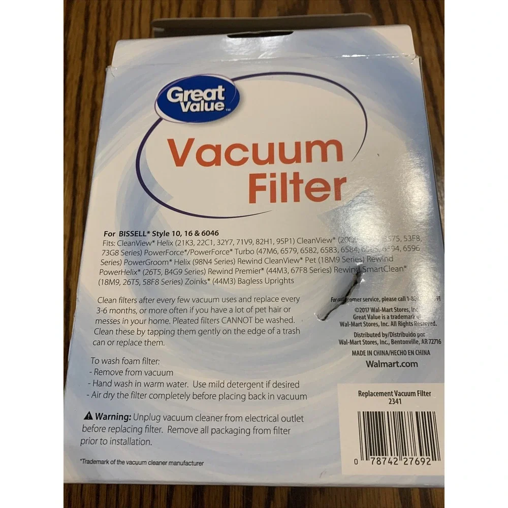 Vacuum Filter For Bid‎ sell Style 20,16 & 6046
